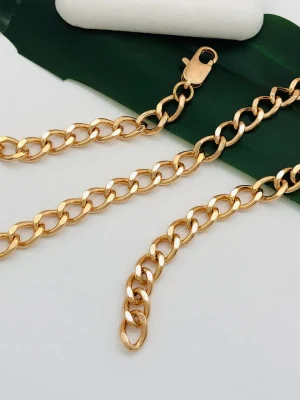 5609 ЛАНЦЮЖОК МЕДИЧНЕ ЗОЛОТО XUPING Ювелірна біжутерія 49 см :5мм