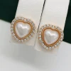 Сережки, Xuping з медичного золота позолота 18к D20576