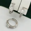 Сережки медичне срібло Ювелірна біжутерія SB 52150