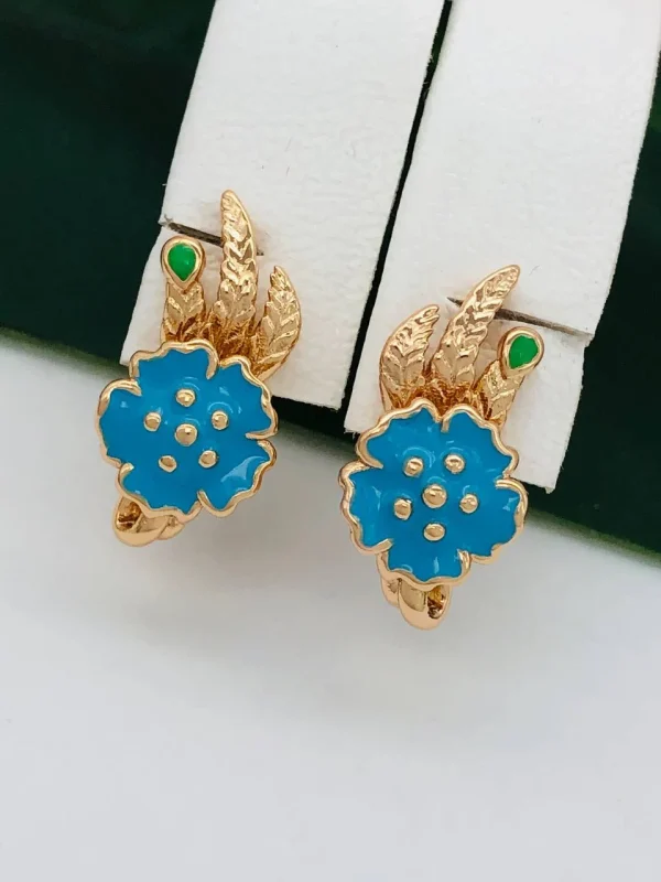 Сережки, Xuping з медичного золота позолота 18к W20953