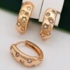 Сережки, Xuping з медичного золота позолота 18к P 21266
