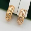 Сережки, Xuping з медичного золота позолота 18к P 21266