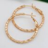 Сережки "Кола" Xuping з медичного золота С 21302