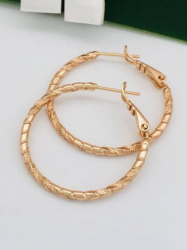 Сережки "Кола" Xuping з медичного золота С 21302