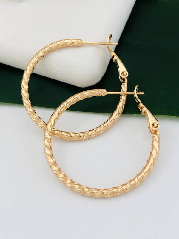 Сережки "Кола" Xuping з медичного золота Х 21389