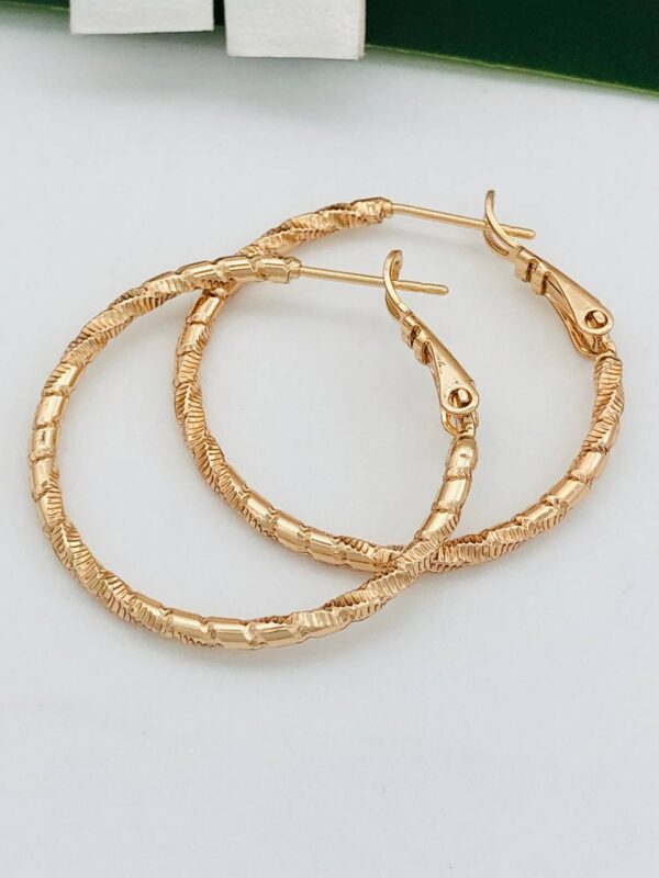 Сережки "Кола" Xuping з медичного золота С 21302