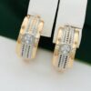 Сережки, Xuping з медичного золота позолота 18к Х 21346