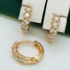 Сережки, Xuping з медичного золота позолота 18к S 21556