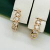 Сережки, Xuping з медичного золота позолота 18к S 21556
