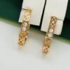 Сережки, Xuping з медичного золота позолота 18к R 21578
