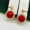 Сережки, Xuping з медичного золота позолота 18к R 21570