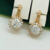 Сережки, Xuping з медичного золота позолота 18к P 21611