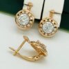 Сережки, Xuping з медичного золота позолота 18к P 21610