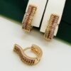 Сережки, Xuping з медичного золота позолота 18к R 21577