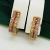 Сережки, Xuping з медичного золота позолота 18к R 21577