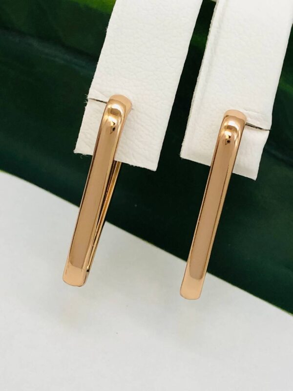 Сережки, Xuping з медичного золота позолота 18к S 21763