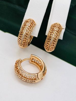 Сережки, Xuping з медичного золота позолота 18к V 22014