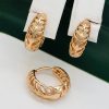 Сережки, Xuping з медичного золота позолота 18к I 22044