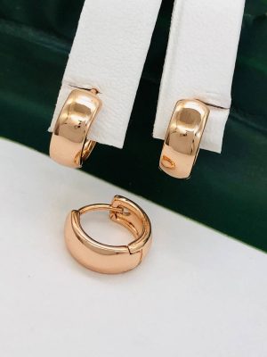 Сережки, Xuping з медичного золота позолота 18к I 22041