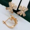 Сережки, Xuping з медичного золота позолота 18к D 21875