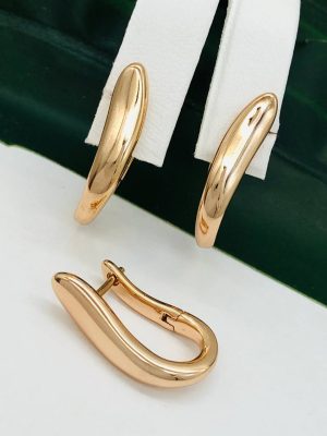 Сережки, Xuping з медичного золота позолота 18к I 22034