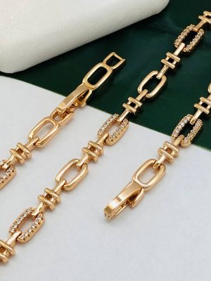 3566 Браслет на Руку. Медичне золото XUPING