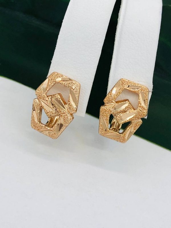 Сережки, Xuping з медичного золота позолота 18к W 22049