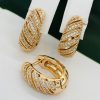 Сережки, Xuping з медичного золота позолота 18к W 22054