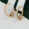 Сережки, Xuping з медичного золота позолота 18к W 22086
