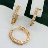 Сережки, Xuping з медичного золота позолота 18к W 22093