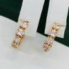 Сережки, Xuping з медичного золота позолота 18к W 22094