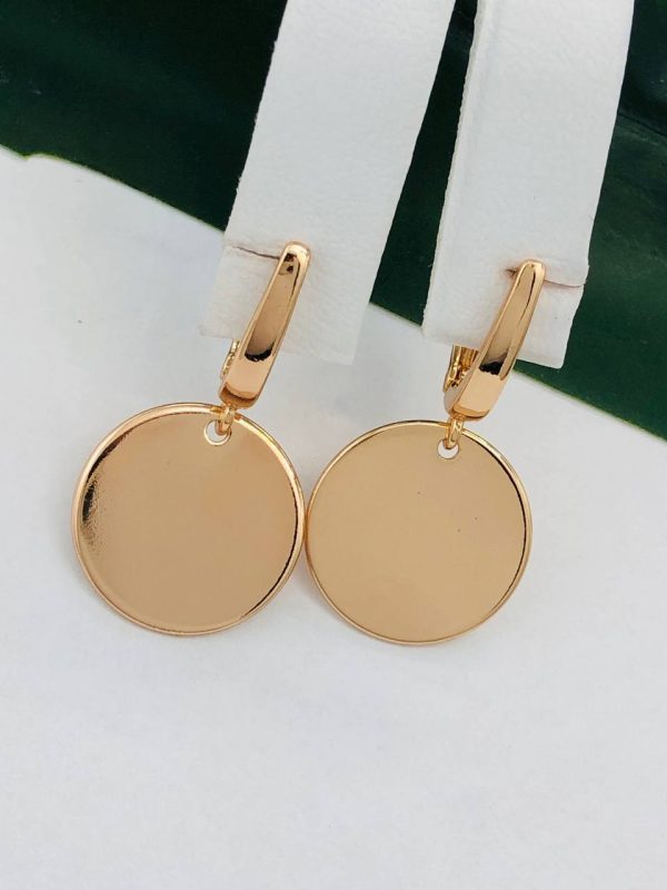 Сережки, Xuping з медичного золота позолота 18к W 22079