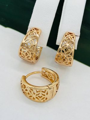 Сережки, Xuping з медичного золота позолота 18к W 22055