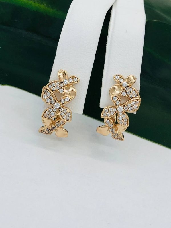 Сережки, Xuping з медичного золота позолота 18к W 22051