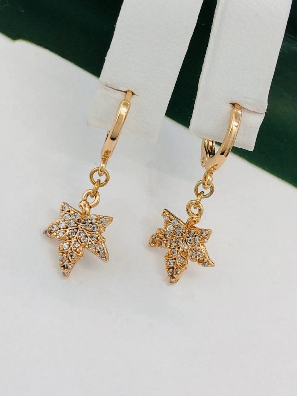 Сережки, Xuping з медичного золота позолота 18к W 22084