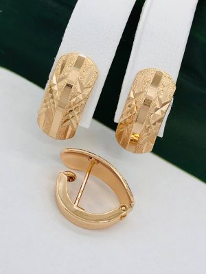Сережки, Xuping з медичного золота позолота 18к W 22068