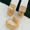 Сережки, Xuping з медичного золота позолота 18к W 22067
