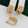 Сережки, Xuping з медичного золота позолота 18к W 22049