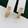 Сережки, Xuping з медичного золота позолота 18к W 22064